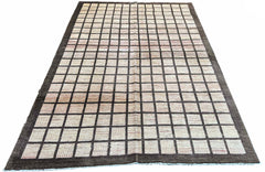 Hand-Knotted Persian Gabbeh Rug - Contemporary Wool - #2990
