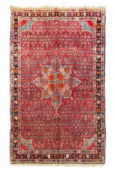 #7571 Persian Bidjar wool on cotton base