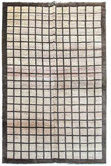 Hand-Knotted Persian Gabbeh Rug - Contemporary Wool - #2990