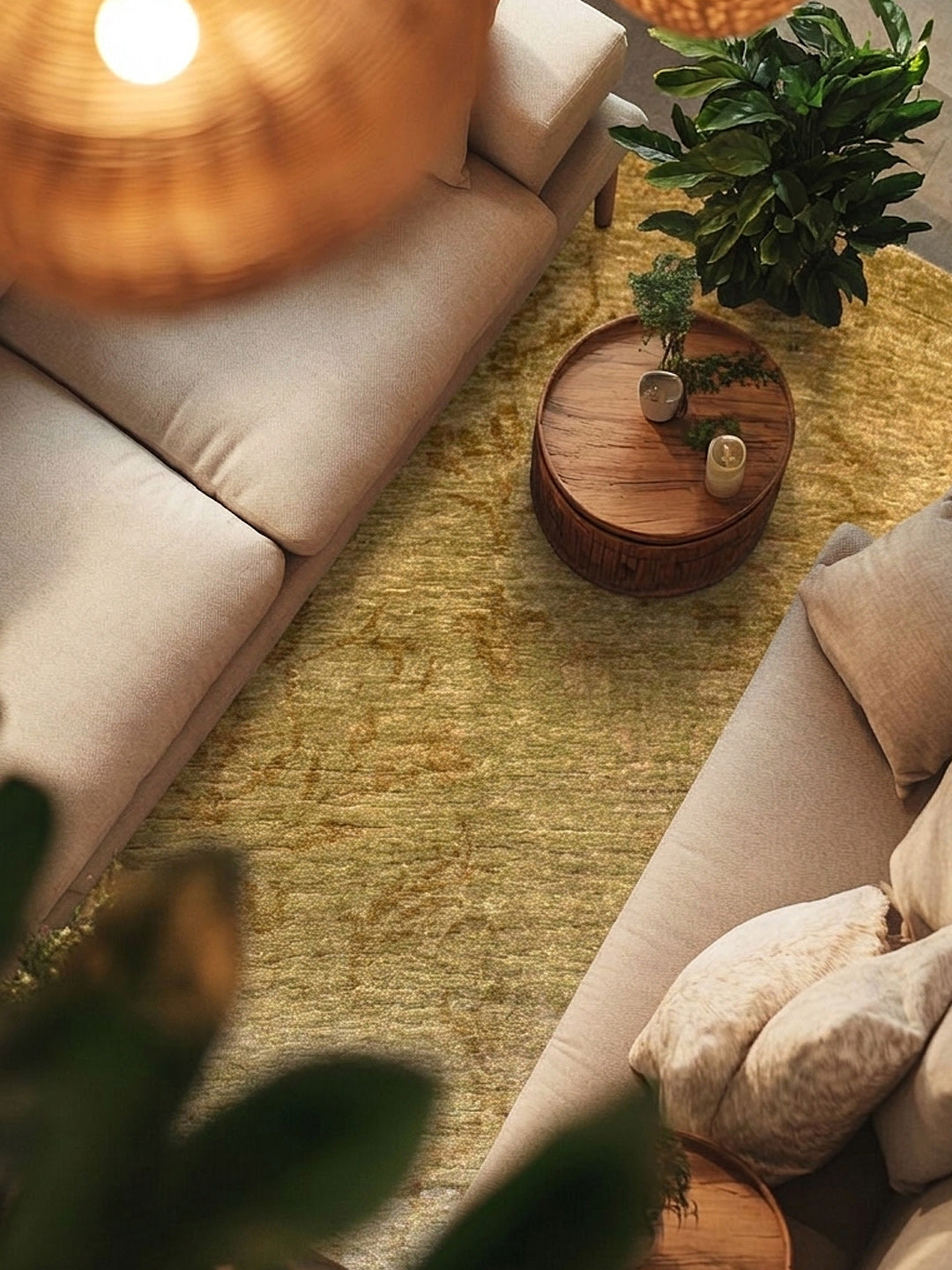 Bamboo Silk Carpets
