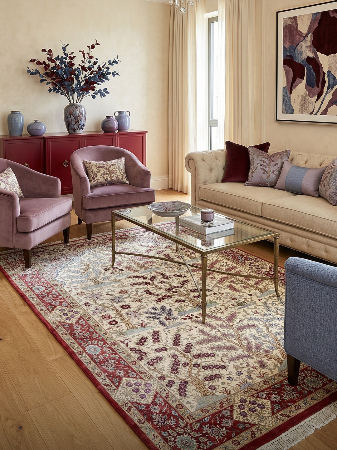 Persian Silk Carpets