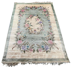 #277-97529 Chinese vintage 100% silk