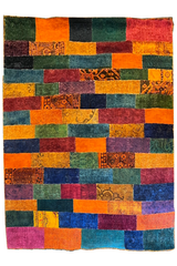 #5275 Vintage Afghani & Persian Patchwork