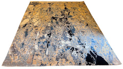 #6232 CLA 123 Modern multi color 60% bamboo silk & 40% wool