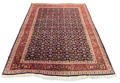 #7566 Persian Tabriz in Mahi design wool on cotton base
