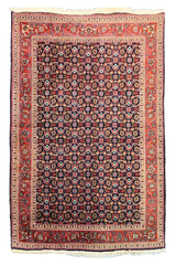 #7566 Persian Tabriz in Mahi design wool on cotton base