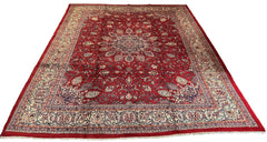 #8204 Persian Sarooq wool on cotton base