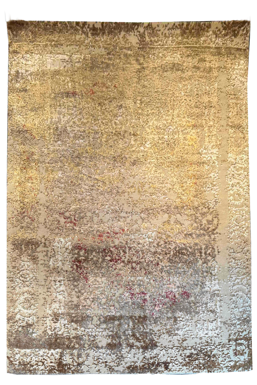 #YM-A-105 Modern multi color 60% bamboo silk & 40% wool