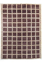 Hand-knotted Persian geometric Gabbeh rug in wool on a cotton foundation featuring bold nomadic motifs #6625.