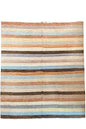 Hand-knotted Persian multi-color Gabbeh rug in 100% wool on a cotton foundation featuring vibrant geometric tribal motifs #59467.