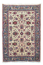 Authentic #7557 Persian Qiyasabad wool rug on cotton base with traditional motifs by AL-SHAHZADI HK LIMITED.