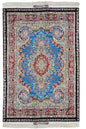 Exquisite #6950 Persian Tabriz rug by Abi Noenfer, premium wool on silk base with intricate floral details and masterful craftsmanship by AL-SHAHZADI HK LIMITED (6'6" x 4'9").