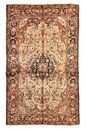 Authentic #7535 vintage Persian Afshar wool on cotton base rug with nomadic tribal motifs by AL-SHAHZADI HK LIMITED.