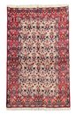 Authentic #7576 Vintage Persian Veramin rug featuring Mina-Khani floral design, hand-knotted wool on cotton base by AL-SHAHZADI HK LIMITED.